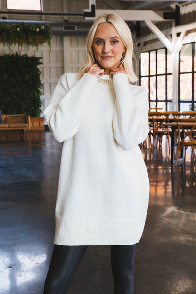 White sweater hotsell dress outfit