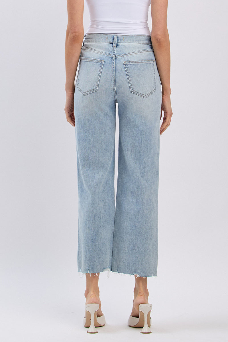 Dawn Super High Rise Crop Jeans, High Tolerance