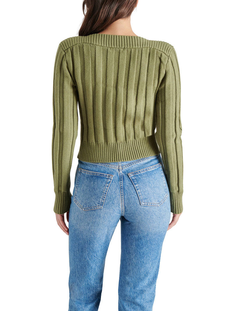 Serra Sweater, Burnt Olive | Steve Madden