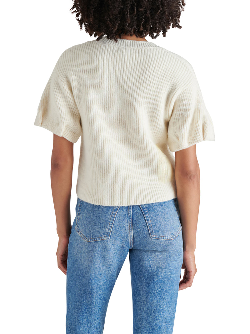 Jadey Sweater, Cream | Steve Madden