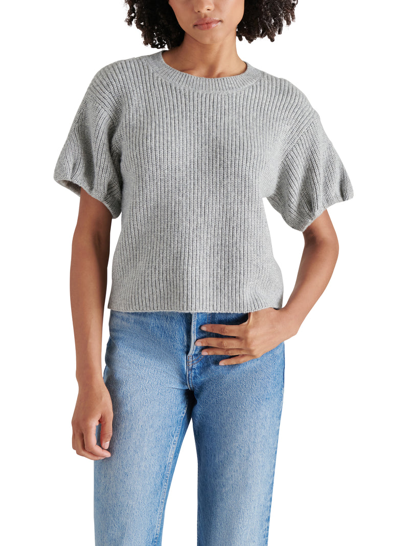 Jadey Sweater, Grey | Steve Madden