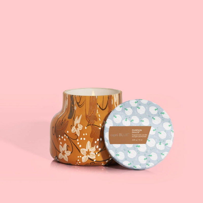 Holiday Pattern Play Petite Jar, Pumpkin Dulce | Capri Blue