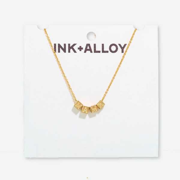 Mama Goldie Chain Necklace | Ink + Alloy