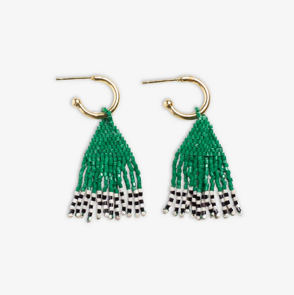 Leta Mini Gold Fringe Earrings | Ink + Alloy