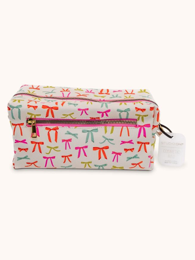 Put A Bow On It Loaf Cosmetic Pouch