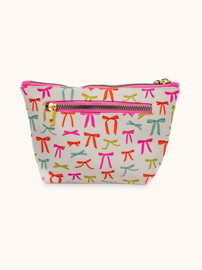 Put A Bow On It Clutch Cosmetic Pouch