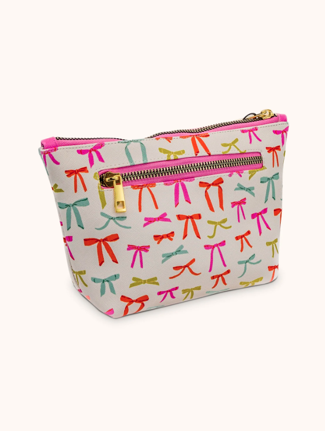 Put A Bow On It Clutch Cosmetic Pouch