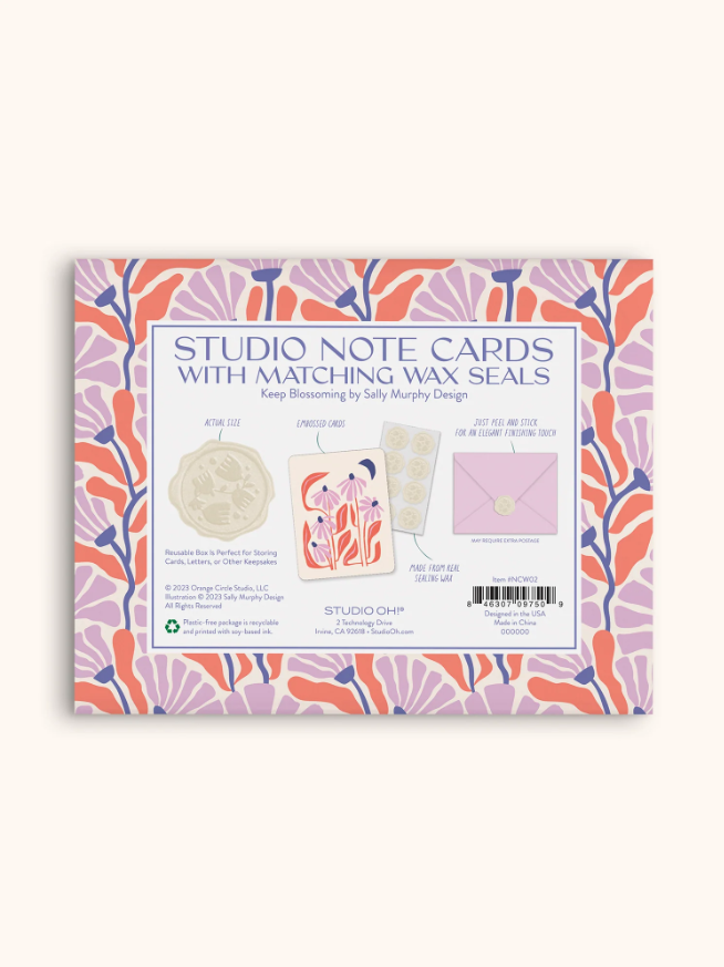 Keep Blossoming Studio Note Cards