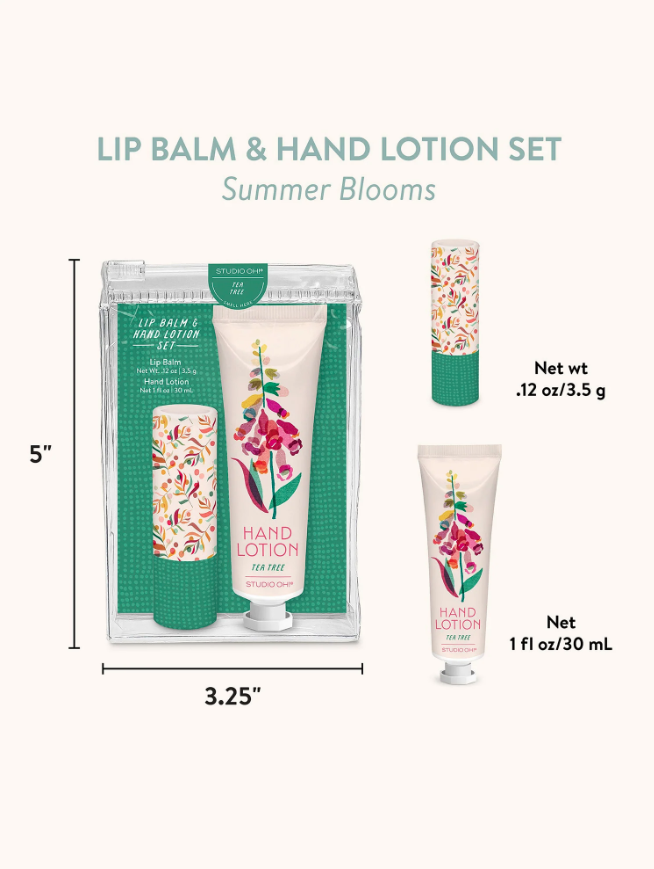 Rues De Paris Lip Balm & Hand Lotion Set