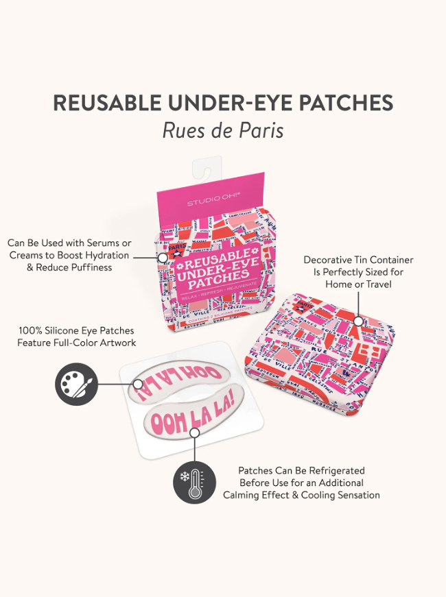 Rues De Paris Reusable Under-Eye Patches