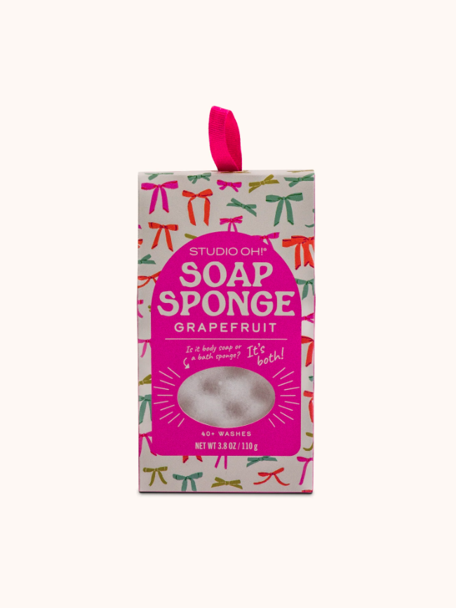 Put A Bow On It Soap Sponge