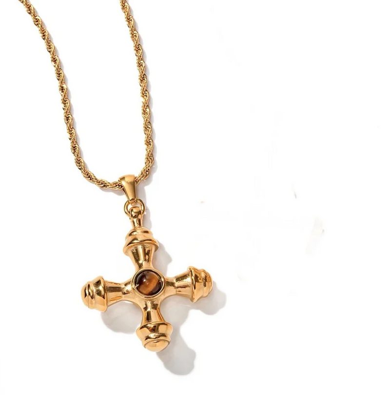 Ophelia Cross Necklace | Sahira Jewelry