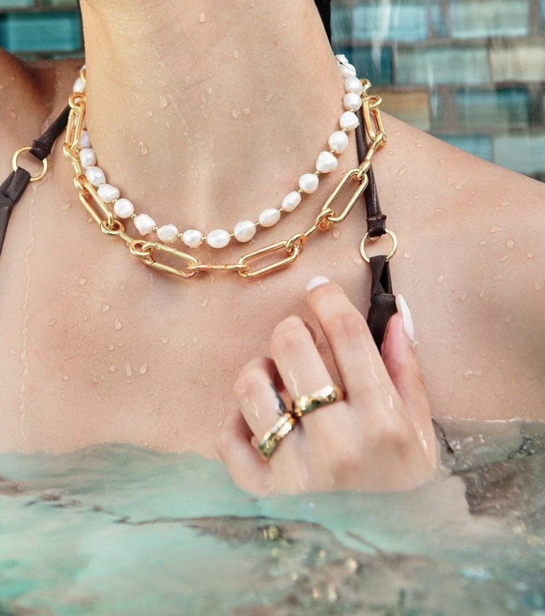 Hallie Pearl Necklace | Sahira Jewelry