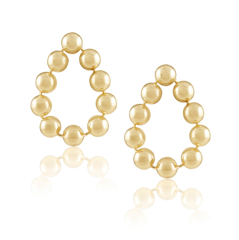 Audriana Oval Earrings | Sahira Jewelry