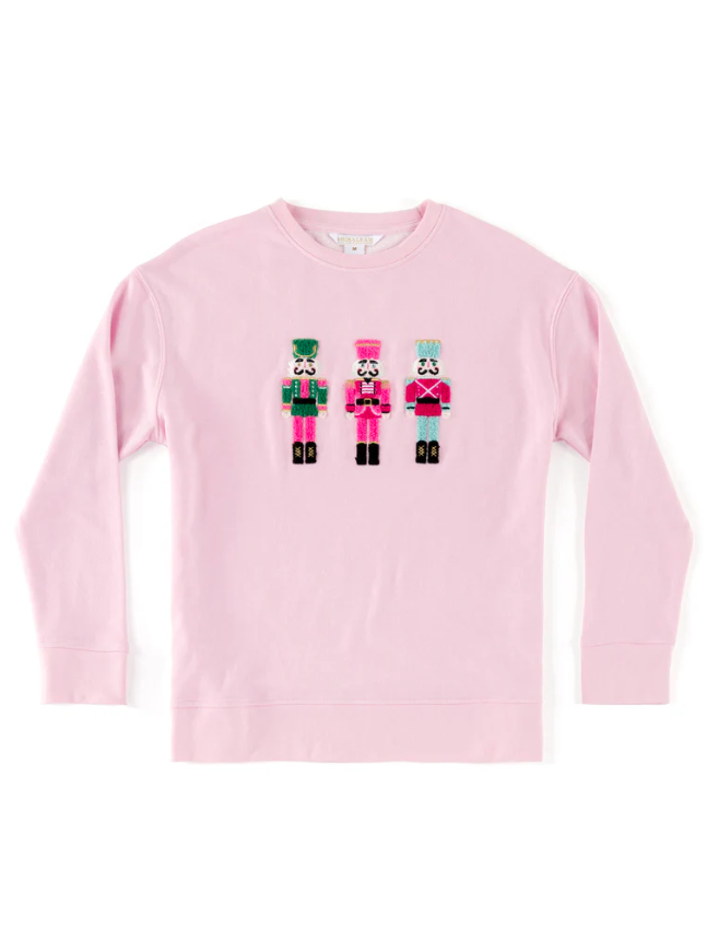 Nutcracker Graphic Sweatshirt, Blush