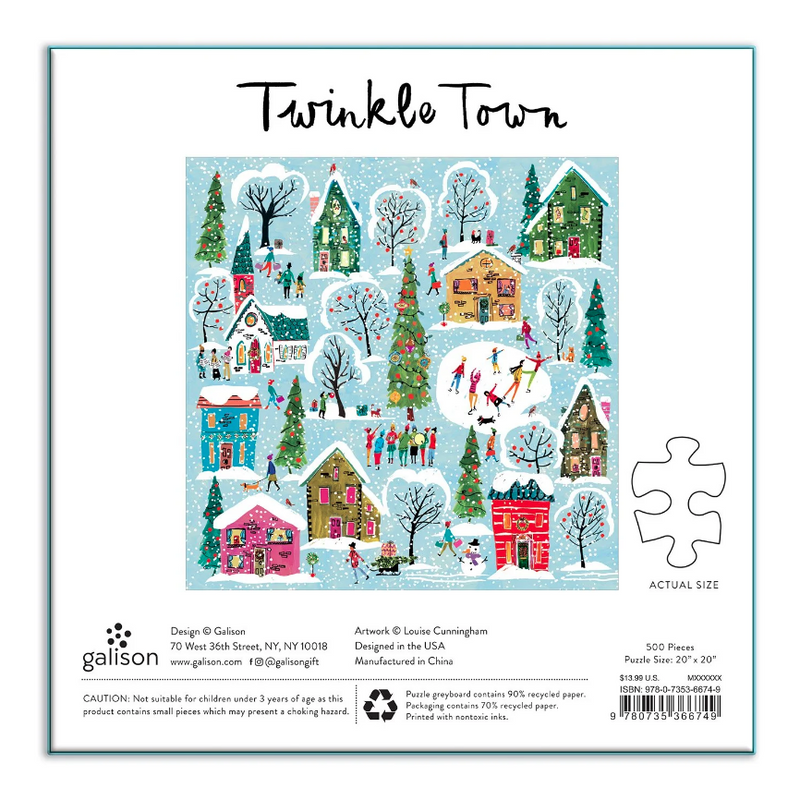 Twinkle Town 500 PC Puzzle