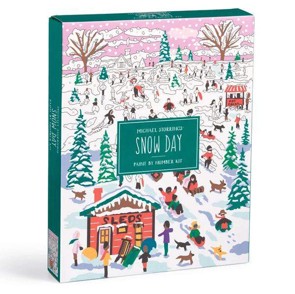 Snowy Day Paint By Number Kit