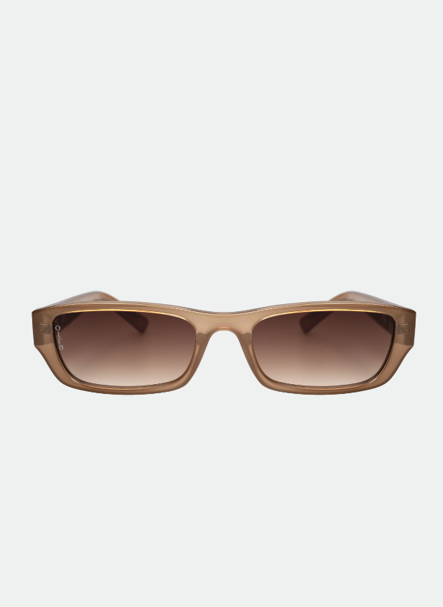 Mabel, Transparent Coffee/Brown | Otra