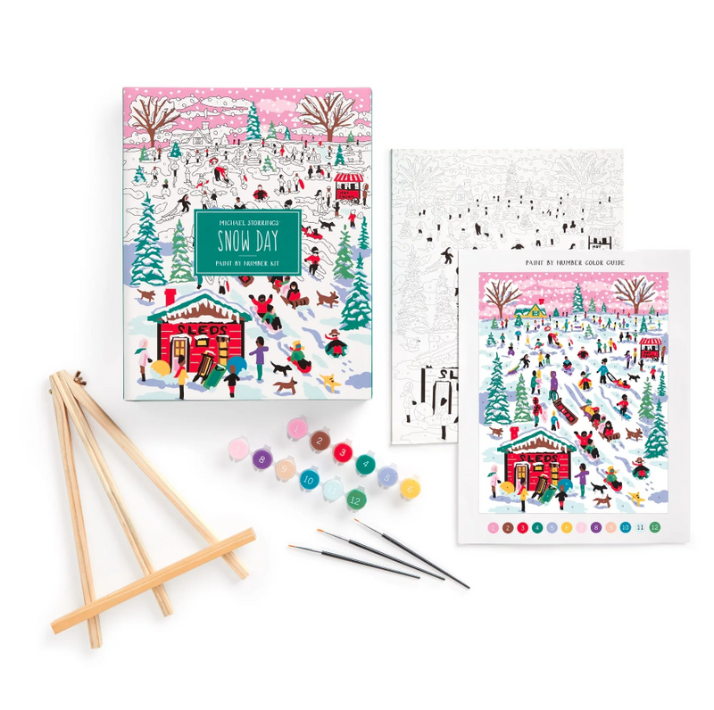 Snowy Day Paint By Number Kit