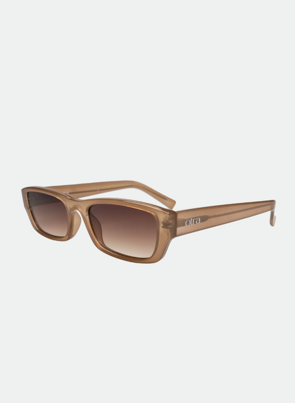 Mabel, Transparent Coffee/Brown | Otra