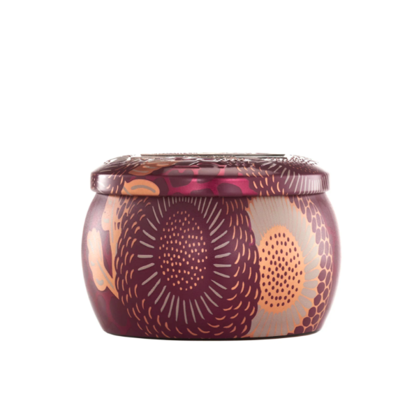 Mini Decorative Tin Candle, Foraged Wildberry | Voluspa