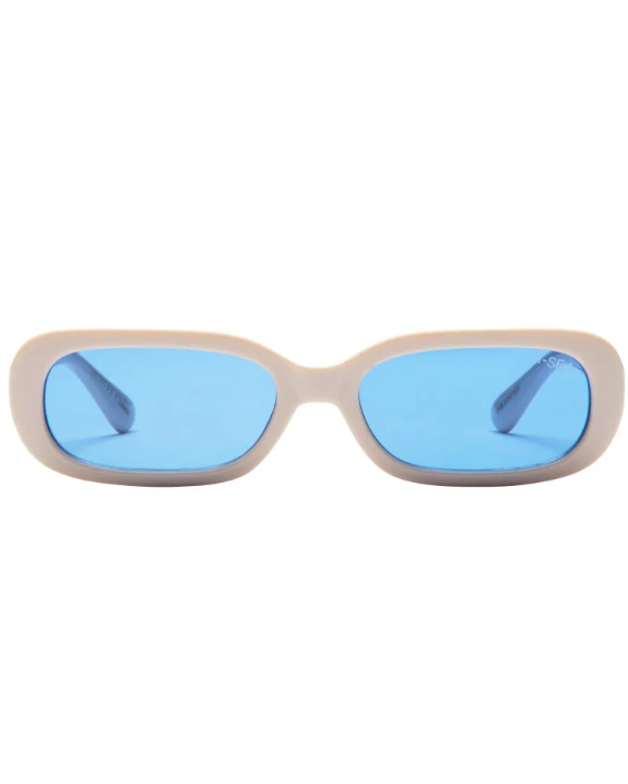 Del Rey Polarized Lens Sunglasses, Cream/Navy | I-SEA