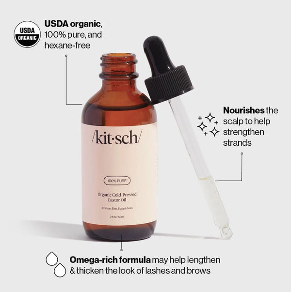 Organic Cold-Pressed Castor Oil | Kitsch