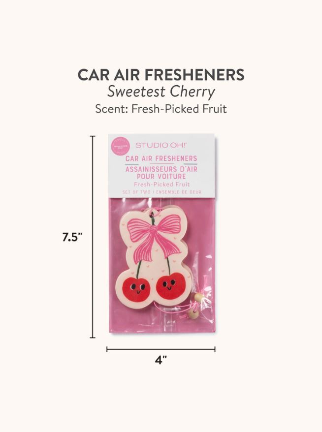 Sweetest Cherry Car Air Fresheners