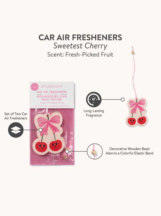 Sweetest Cherry Car Air Fresheners