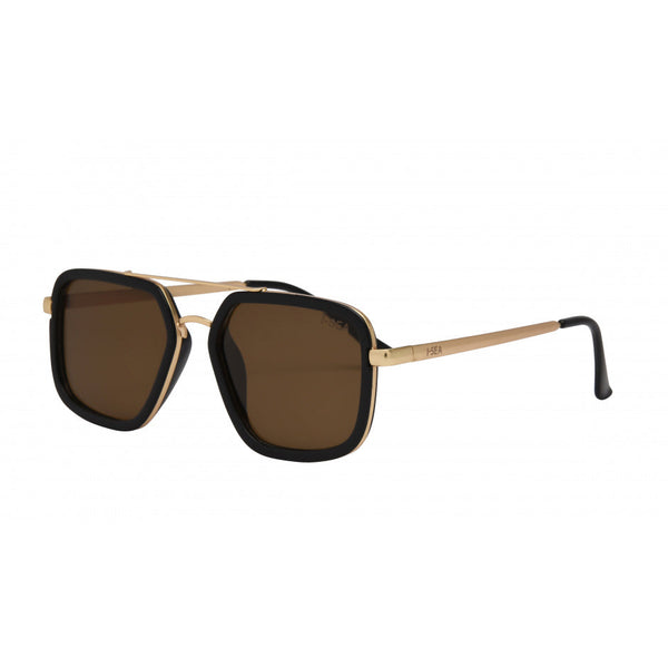 Cruz Polarized Lens Sunglasses, Black/Brown | I-SEA