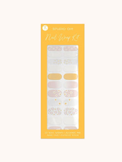 Ditzy Daisies Mani Nail Wrap Kit