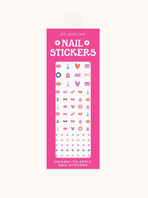 French Adventure Nail Stickers