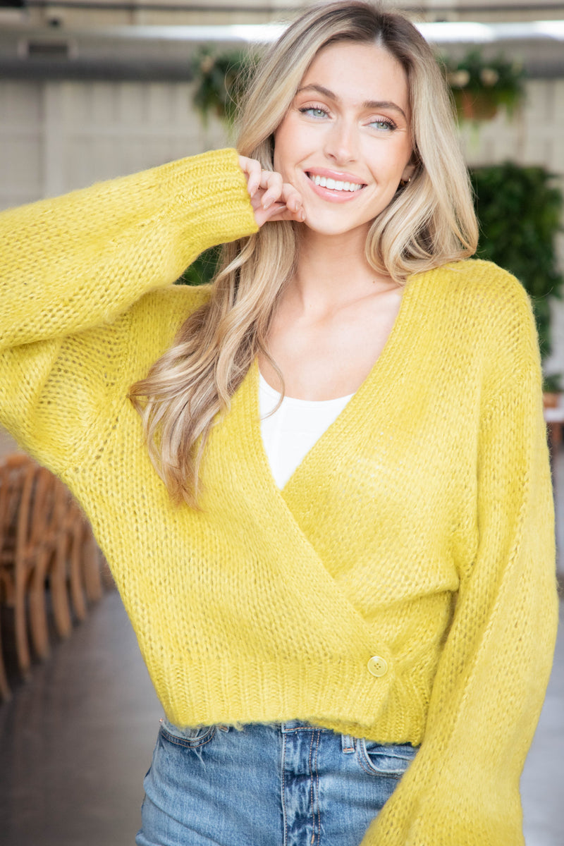 Kyan Cardigan, Cypress Green | Steve Madden