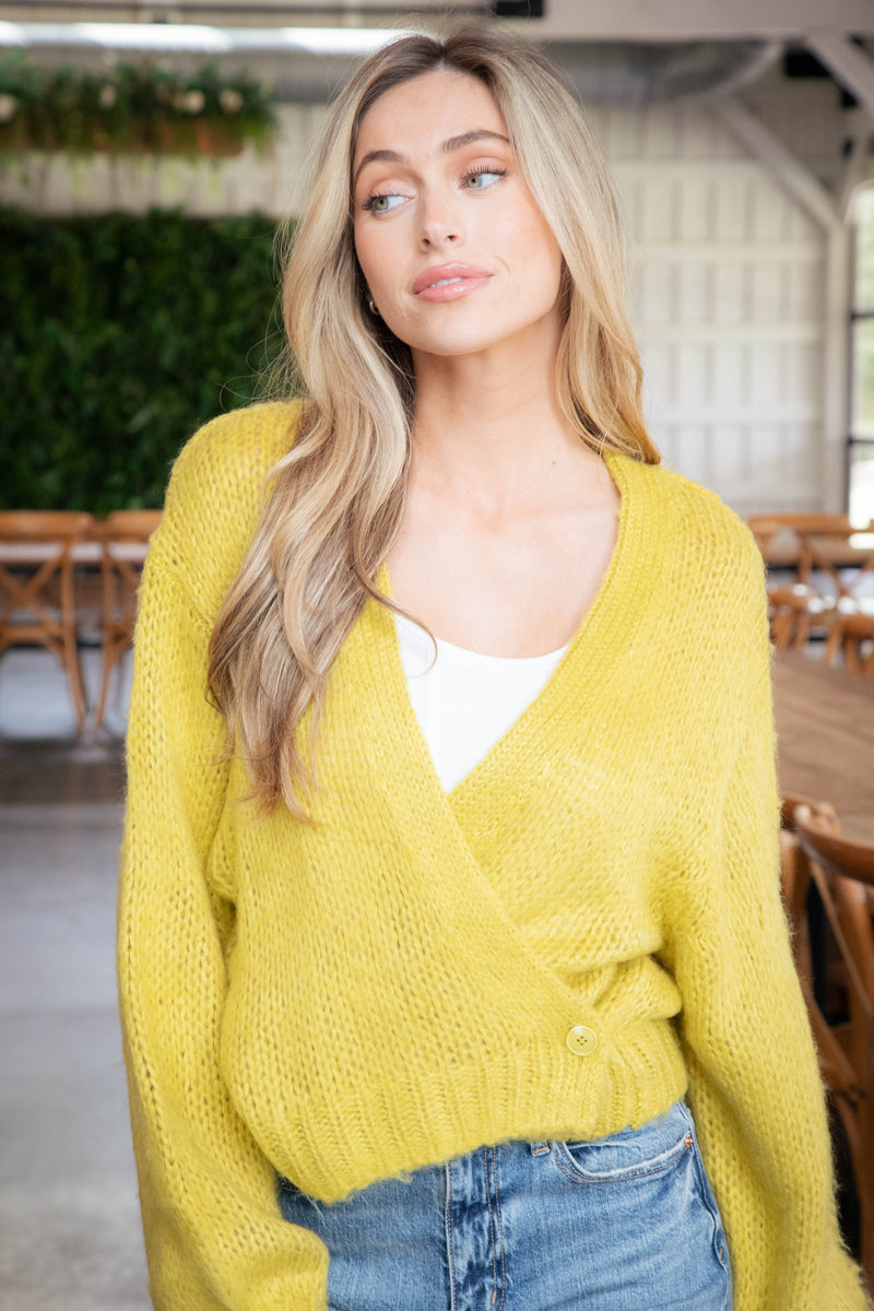 Kyan Cardigan, Cypress Green | Steve Madden