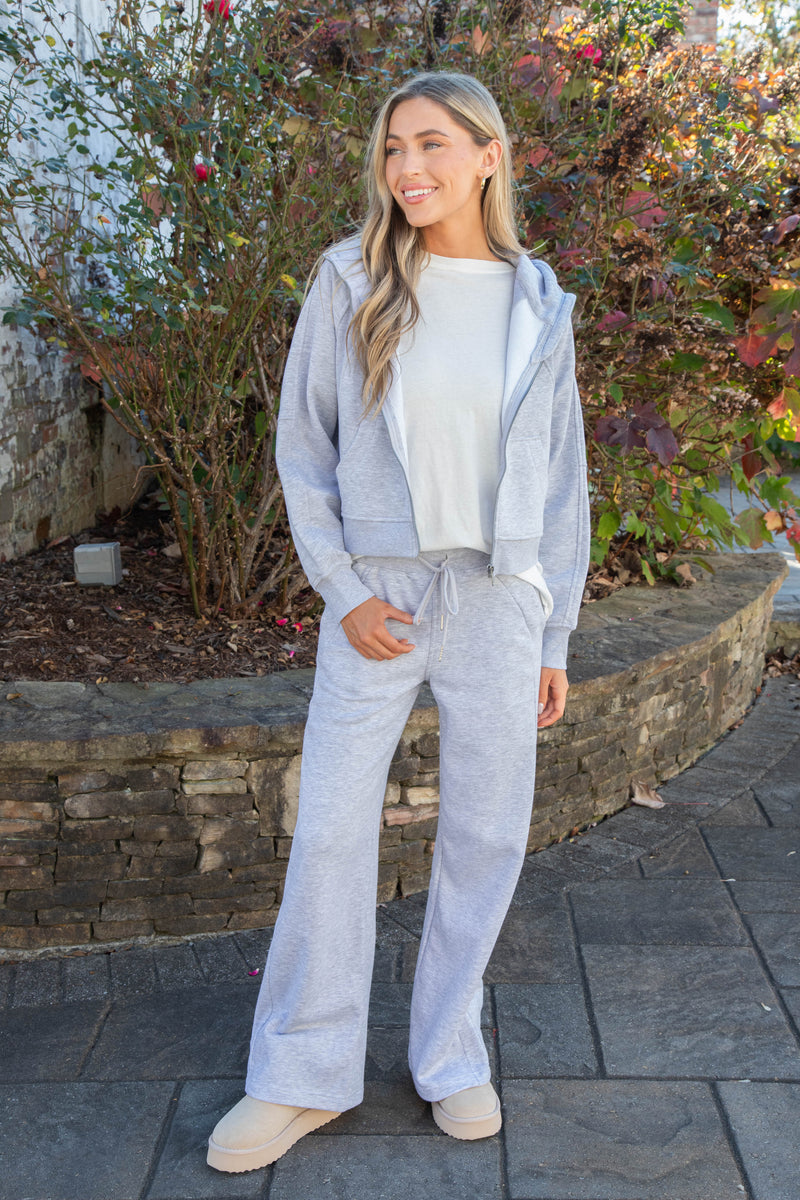 Livi Lounge Pants, Heather Grey