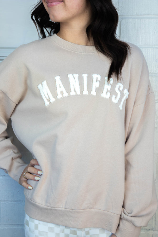 Manifest Sweatshirt, Mushroom | Z Supply