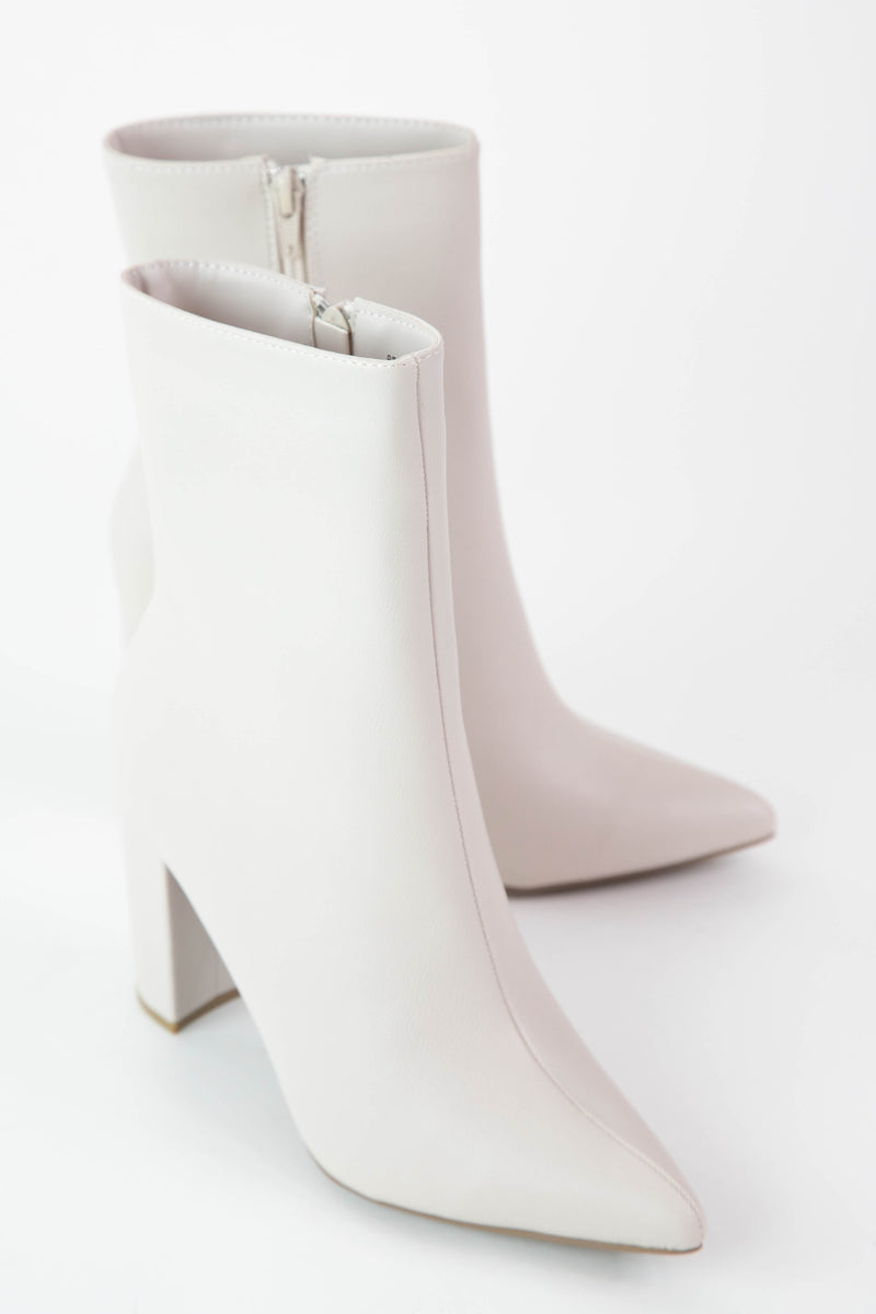 Bellflower Mid Calf Bootie, Sand