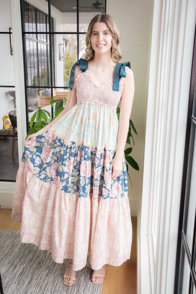 Bluebell Maxi Dress, Antique Combo | Free People