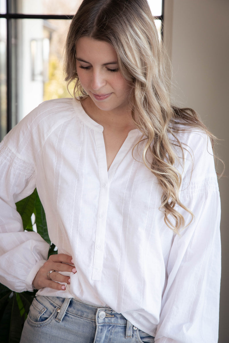 Sunday's Best Blouse, White | Sanctuary