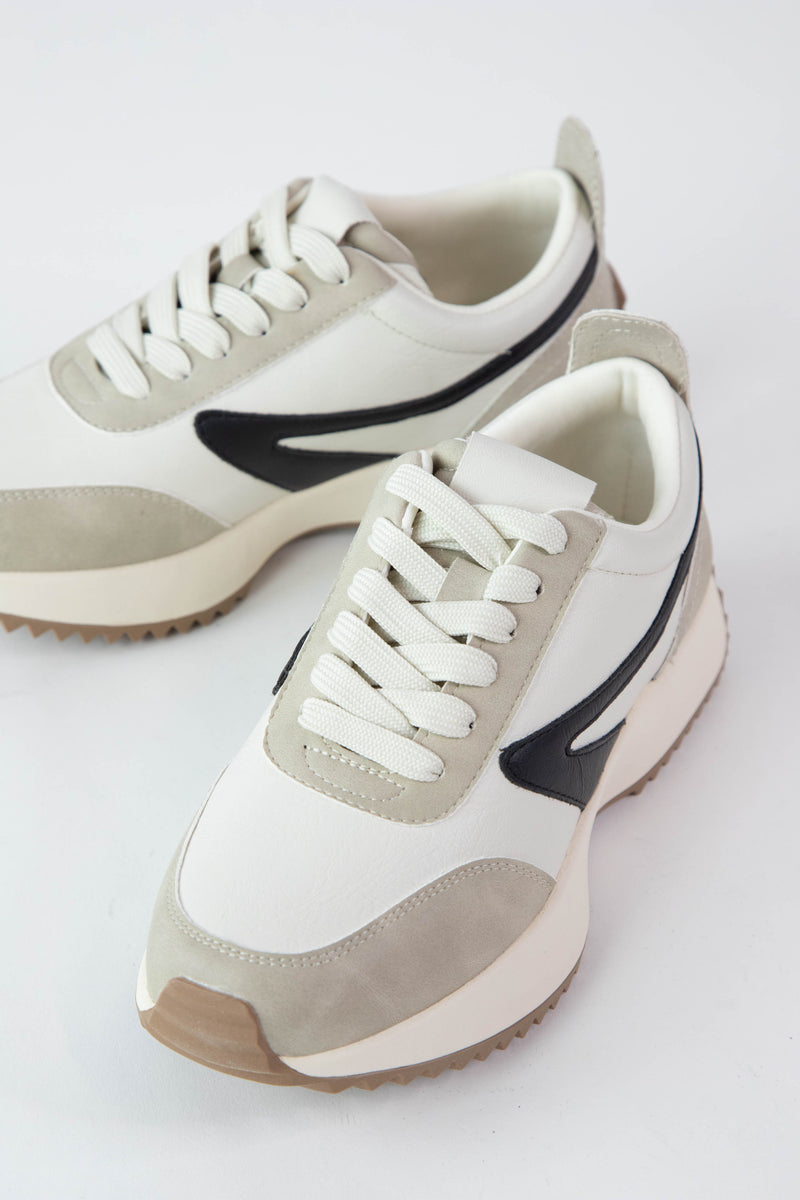 Bynx Sporty Sneaker, White Multi | DV by Dolce Vita