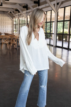 Easy Sunday Top, Optic White | Free People