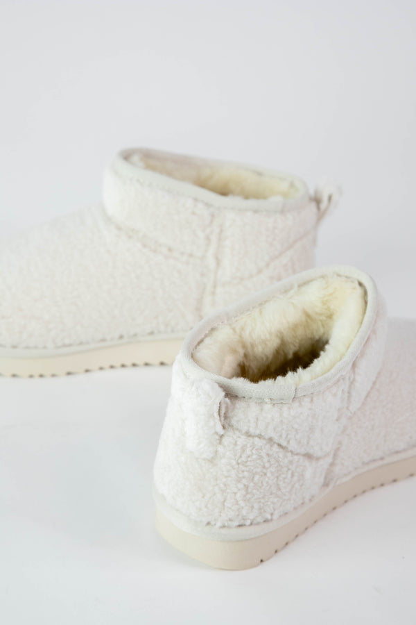 Mutual Sherpa Mini Boot, Cream