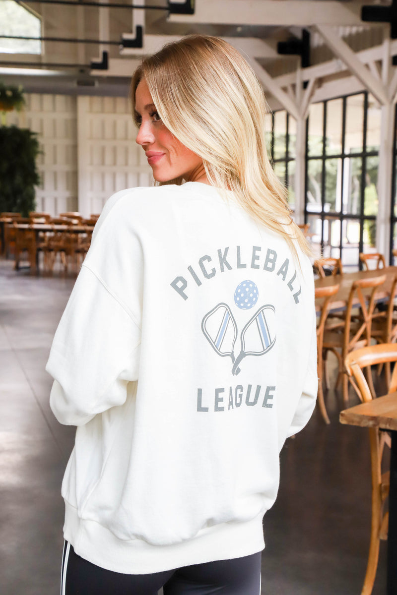 Pickleball Sweatshirt, Sandstone | Z Supply