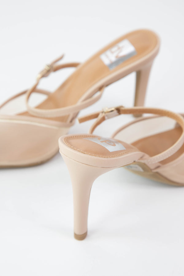 Elegant Mesh Pointed Toe Heel, Nude Mesh | DV by Dolce Vita