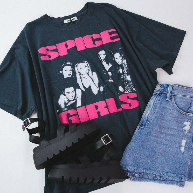 Spice Girls Photo Tee, Vintage Black | Daydreamer