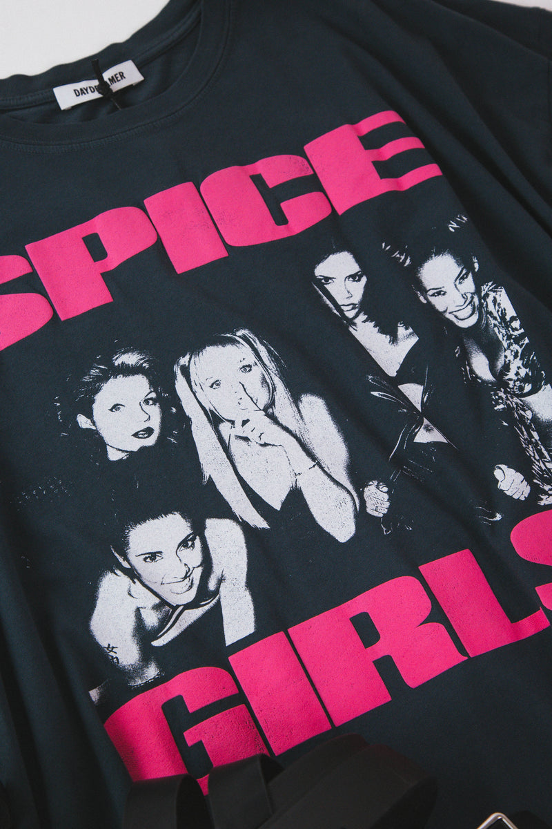 Spice Girls Photo Tee, Vintage Black | Daydreamer