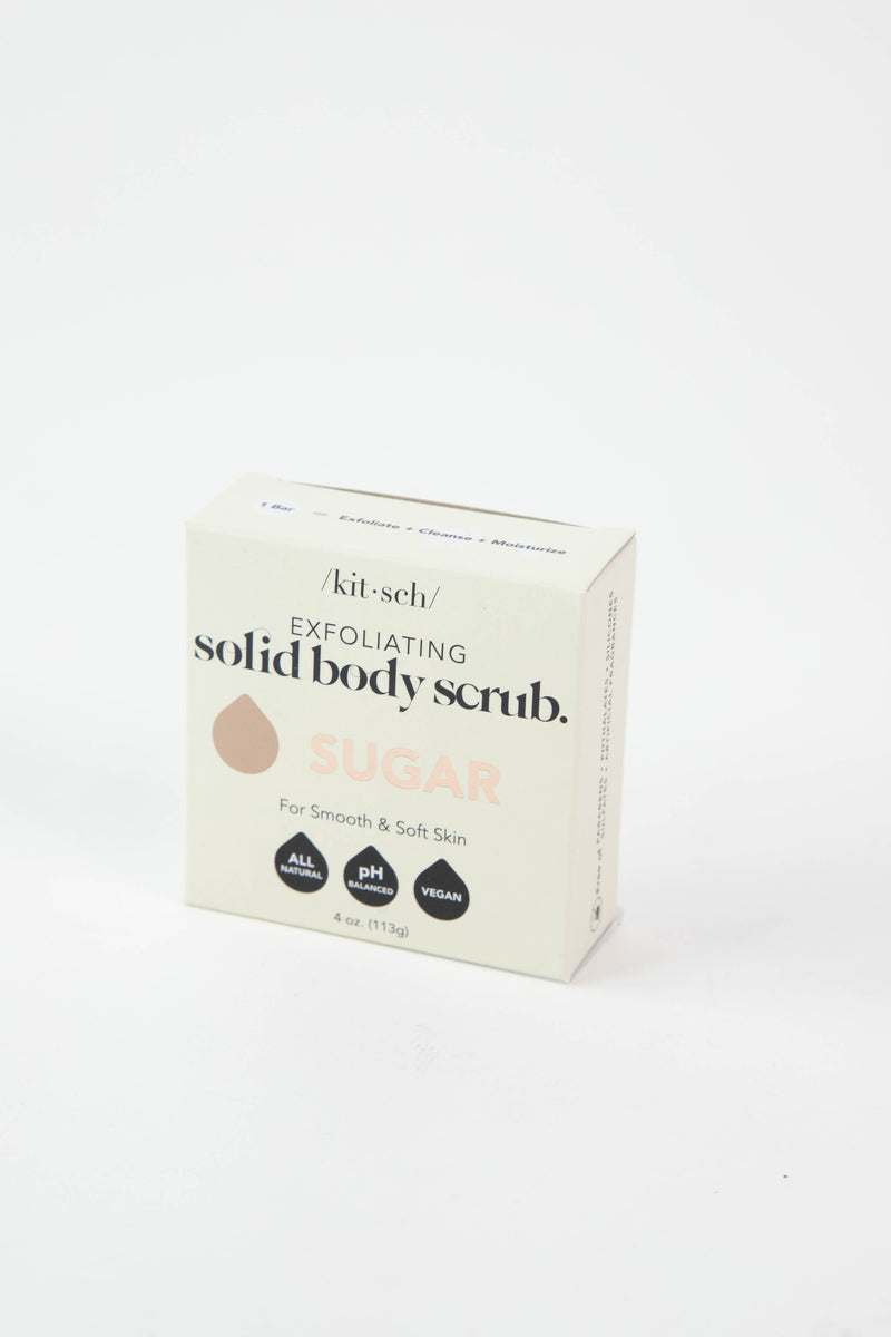 Exfoliating Body Scrub Bar, Sugar | Kitsch