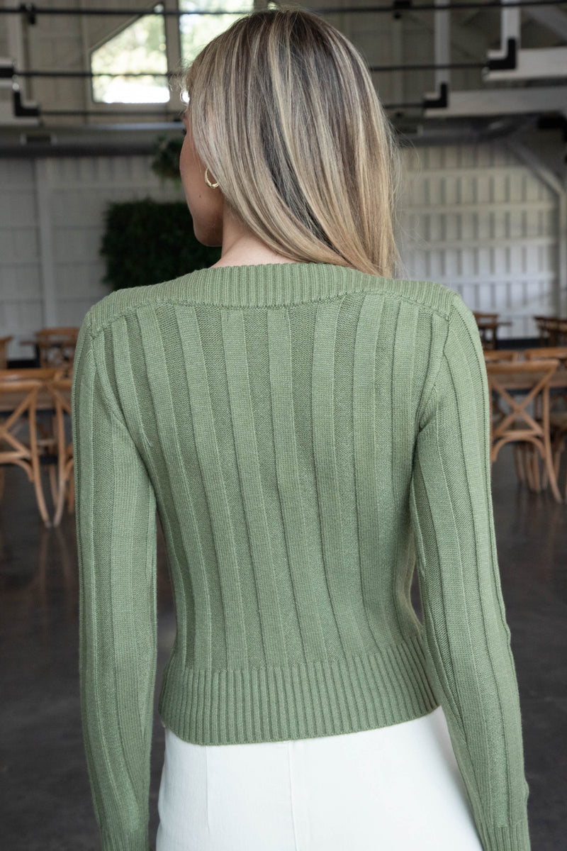 Serra Sweater, Burnt Olive | Steve Madden