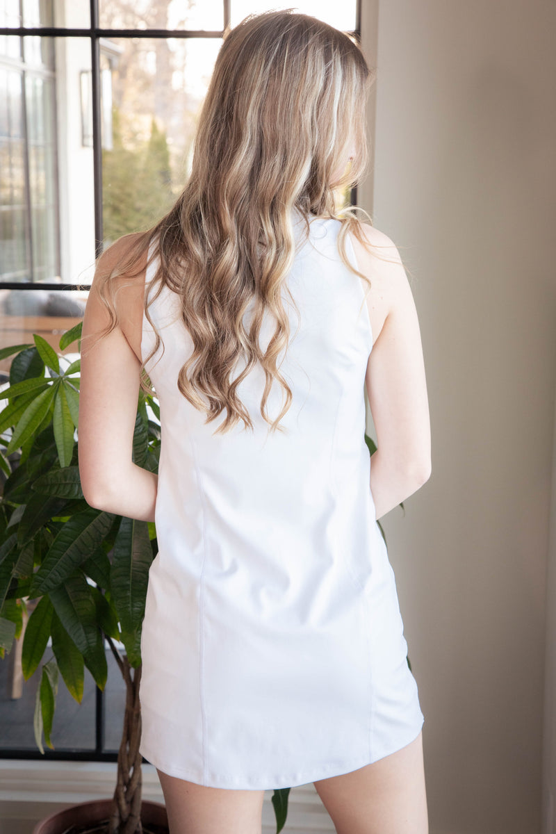 On the Move Dress, White | Z Supply