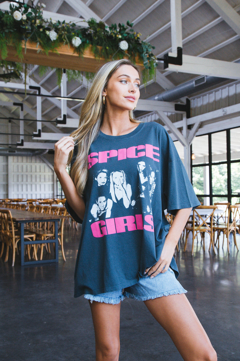 Spice Girls Photo Tee, Vintage Black | Daydreamer